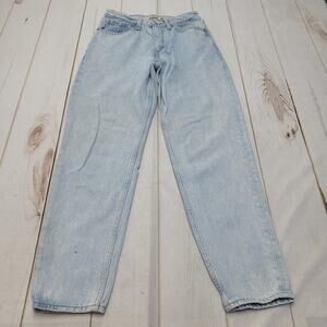 Levis 80s Mom jeans high rise light wash premium